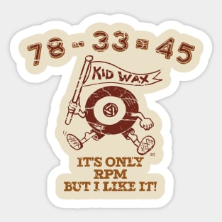 78-33=45rpm Sticker